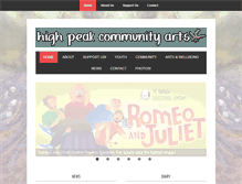 Tablet Screenshot of highpeakarts.org